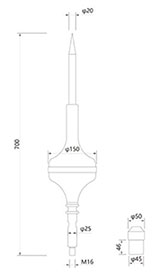 EXP-M60提前放电型避雷针