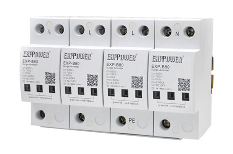 EXP-B80B级限压型交流电源防雷器