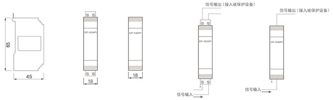 EXP-RJ45/100M/PV光伏系统浪涌保护器